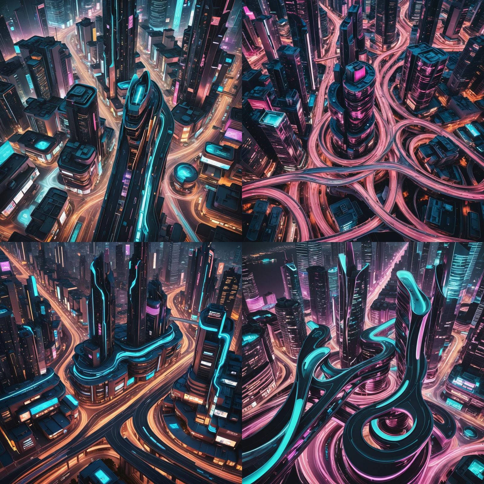 Futuristic City Inspired by Organic Architecture