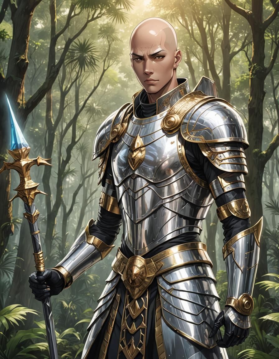 A Jaffa Warrior in Anime