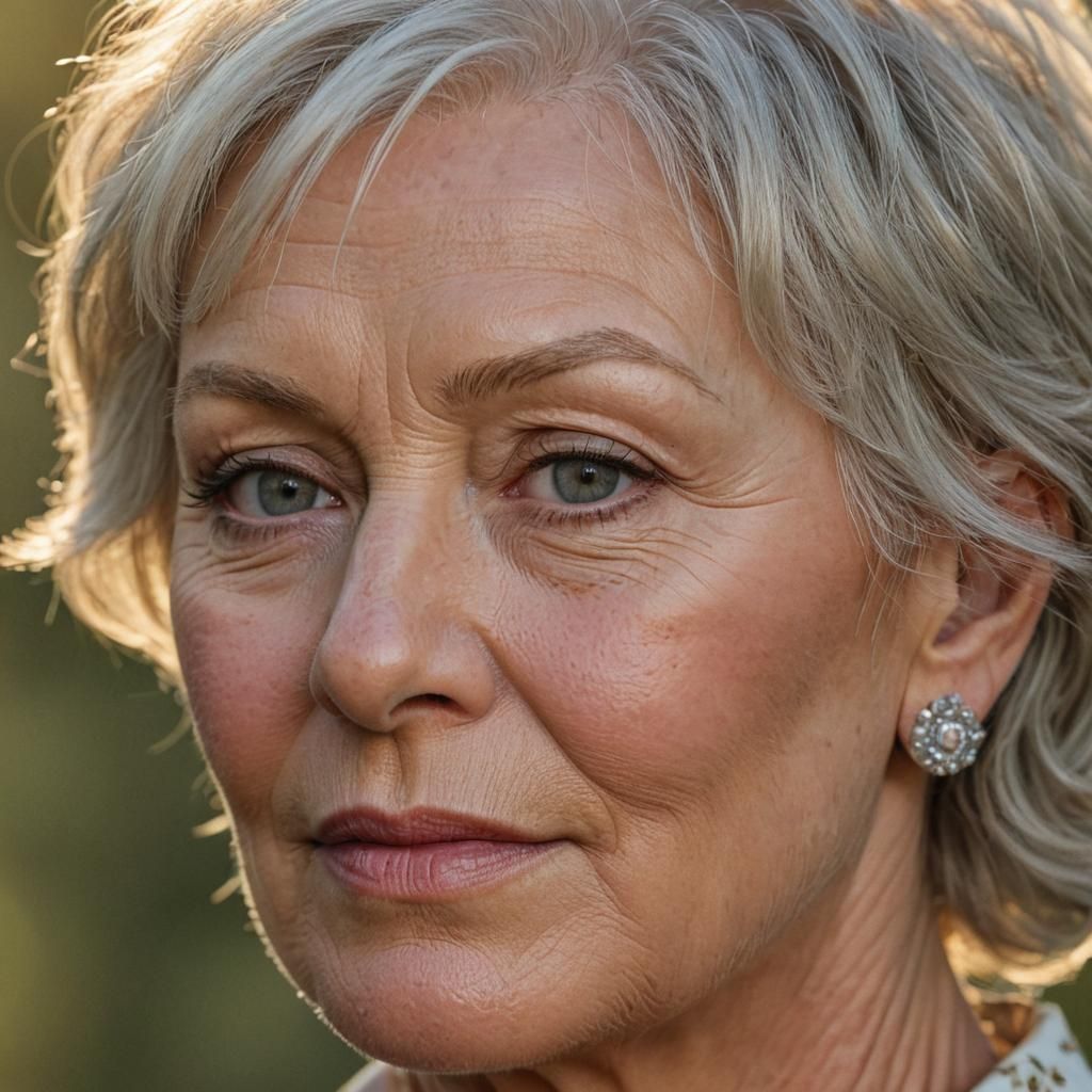 Blended Portrait: Helen Mirren and Judi Dench
