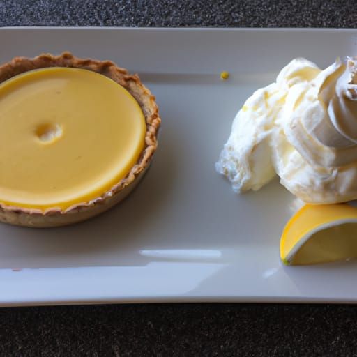 AI Interpretation of Ice Cream and Lemon Pie