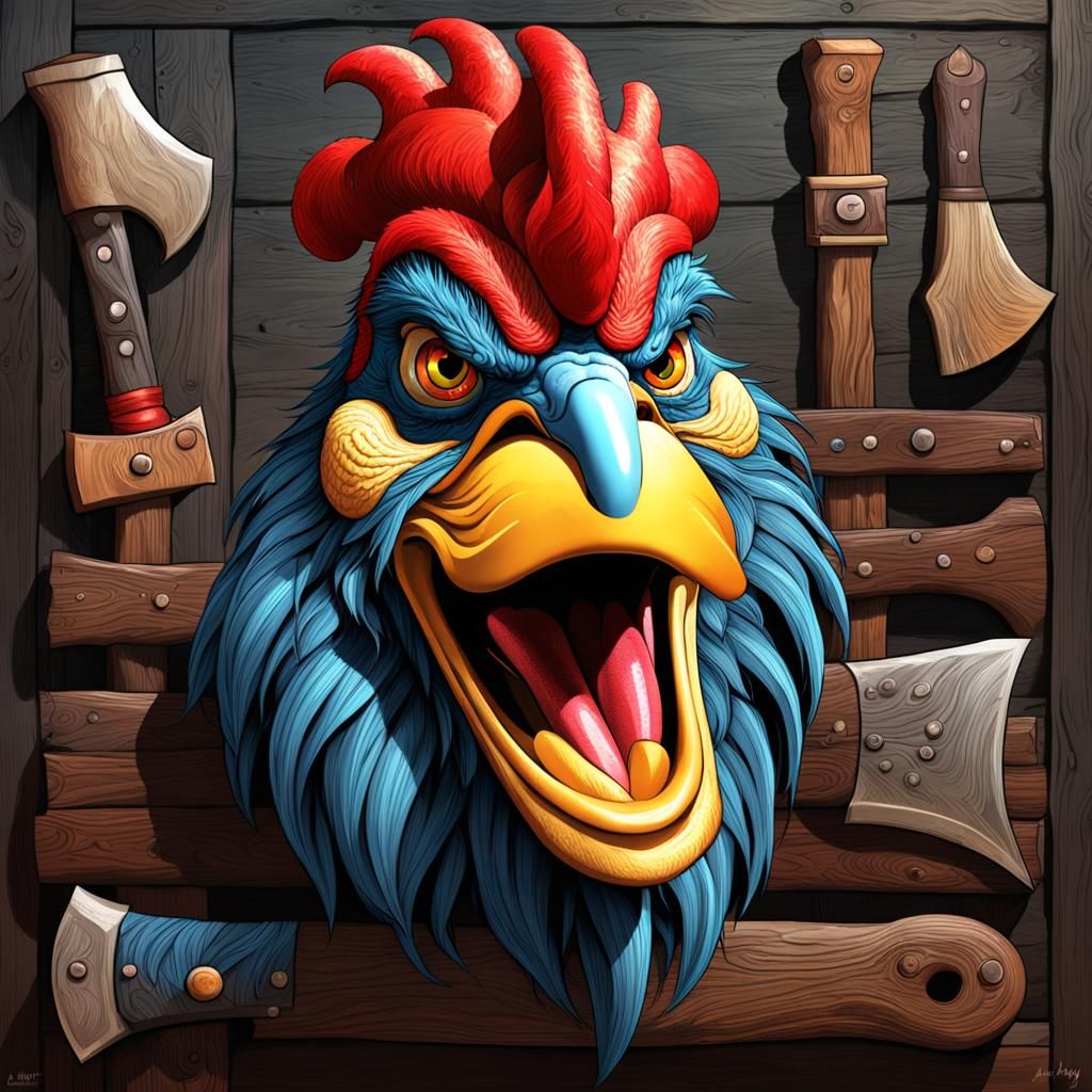 Grotesque Old Dreadparent in Hyper-Realistic Octane Renderin...