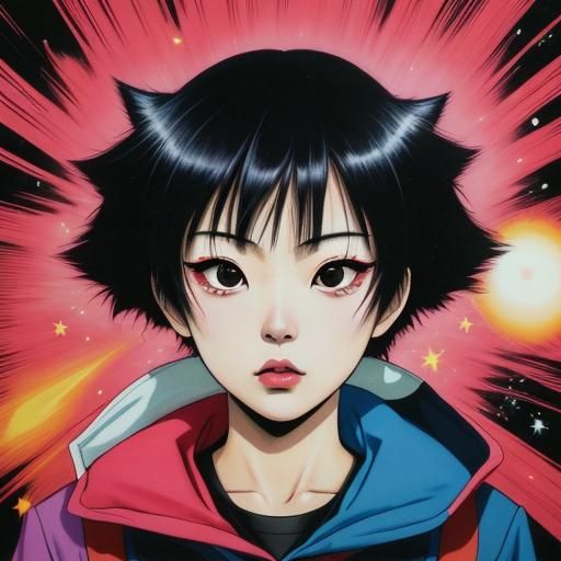 Yoshimoto Nara belongs to the Japanese Pop art movement of t...