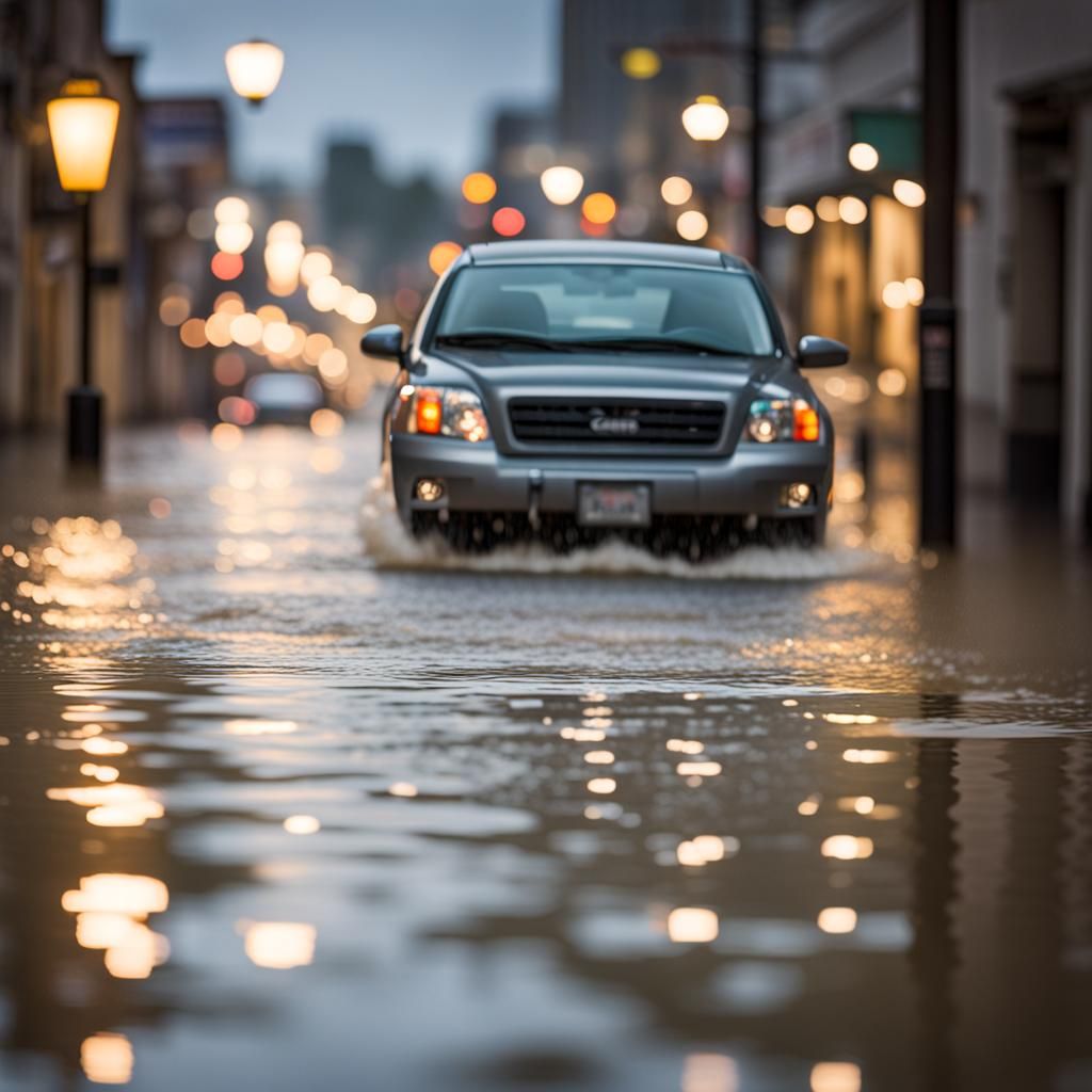 Flooding: Professional Photography with Bokeh