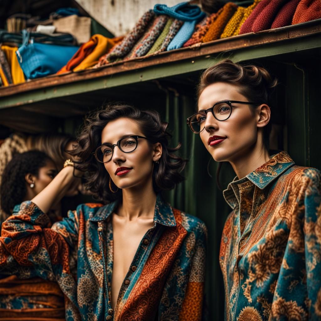 Surreal Alien Restaurant Celebration in Dreamy Lighting