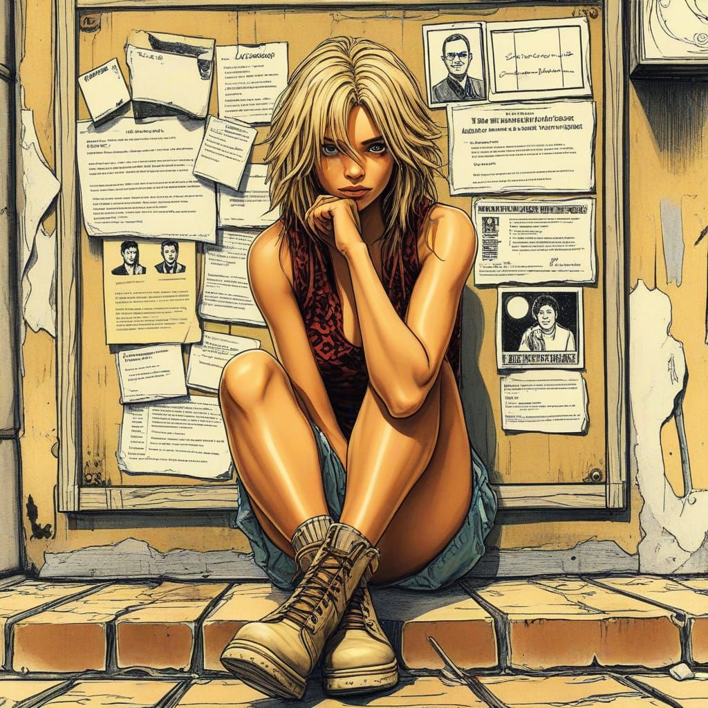 Abstract Art Piece in Neon Colors