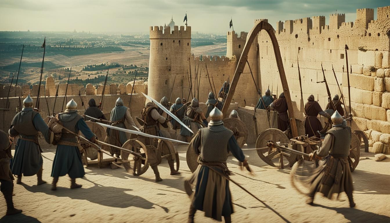 Siege of Jerusalem: Cinematic Trebuchet Scene