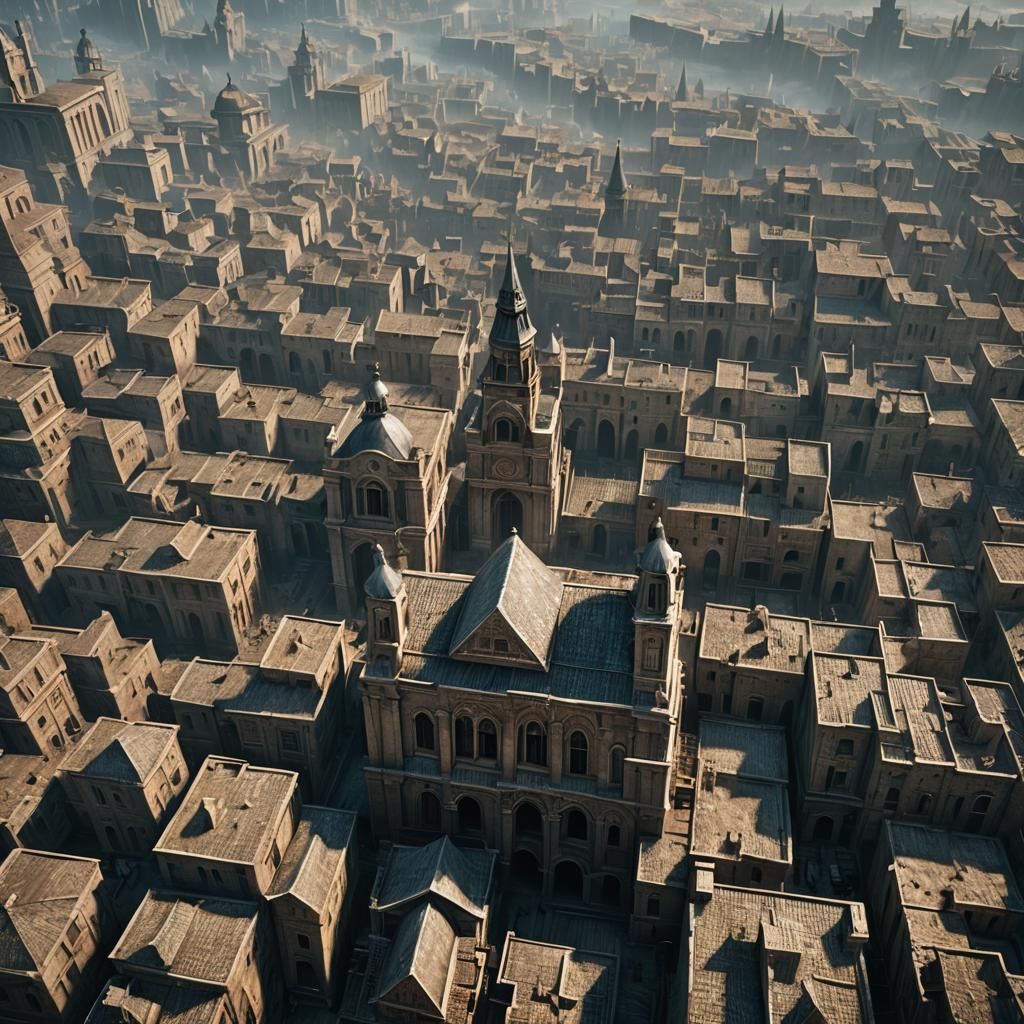 Epic Assassin's Creed Digital Matte Painting