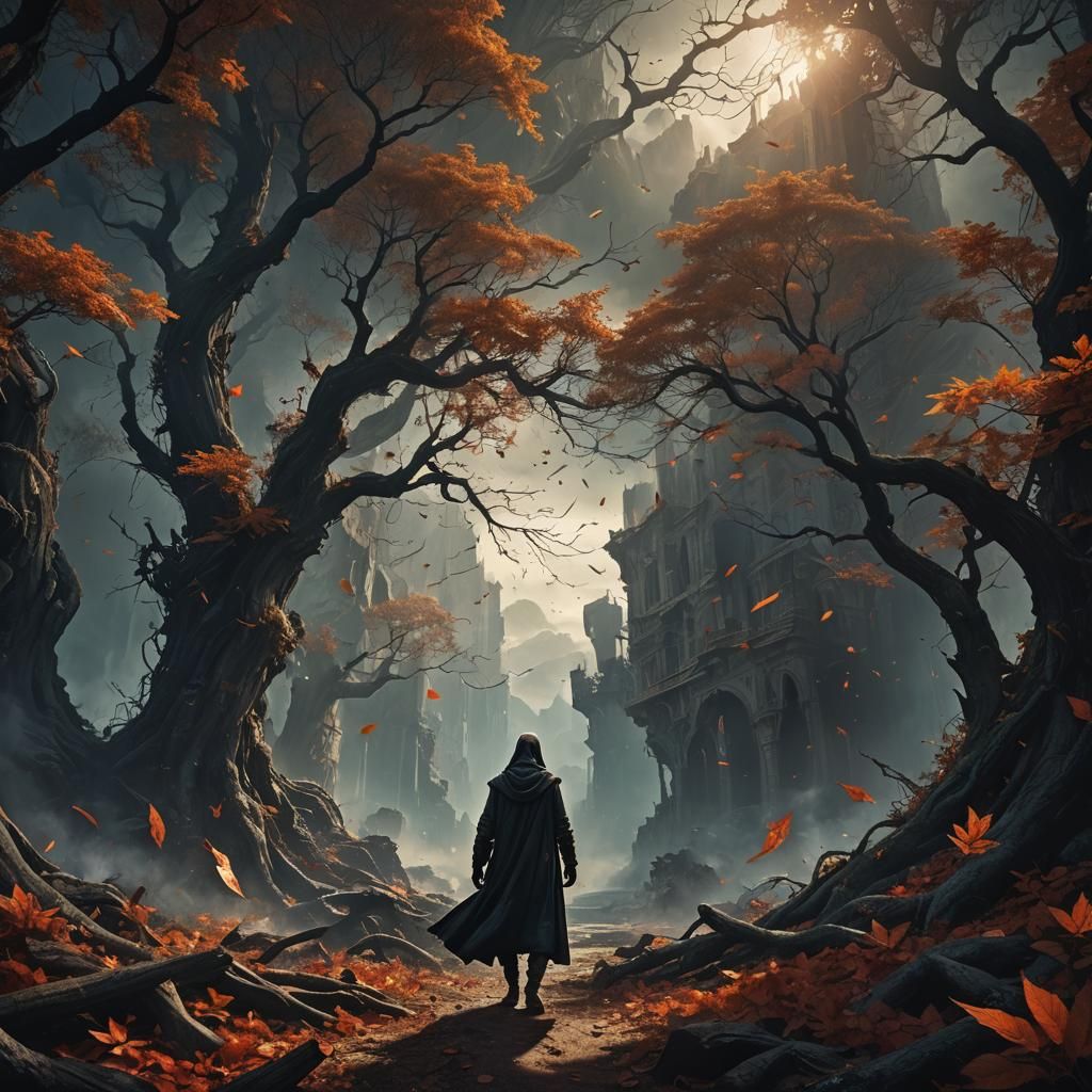 Fantastical Matte Painting of Nameless Desire