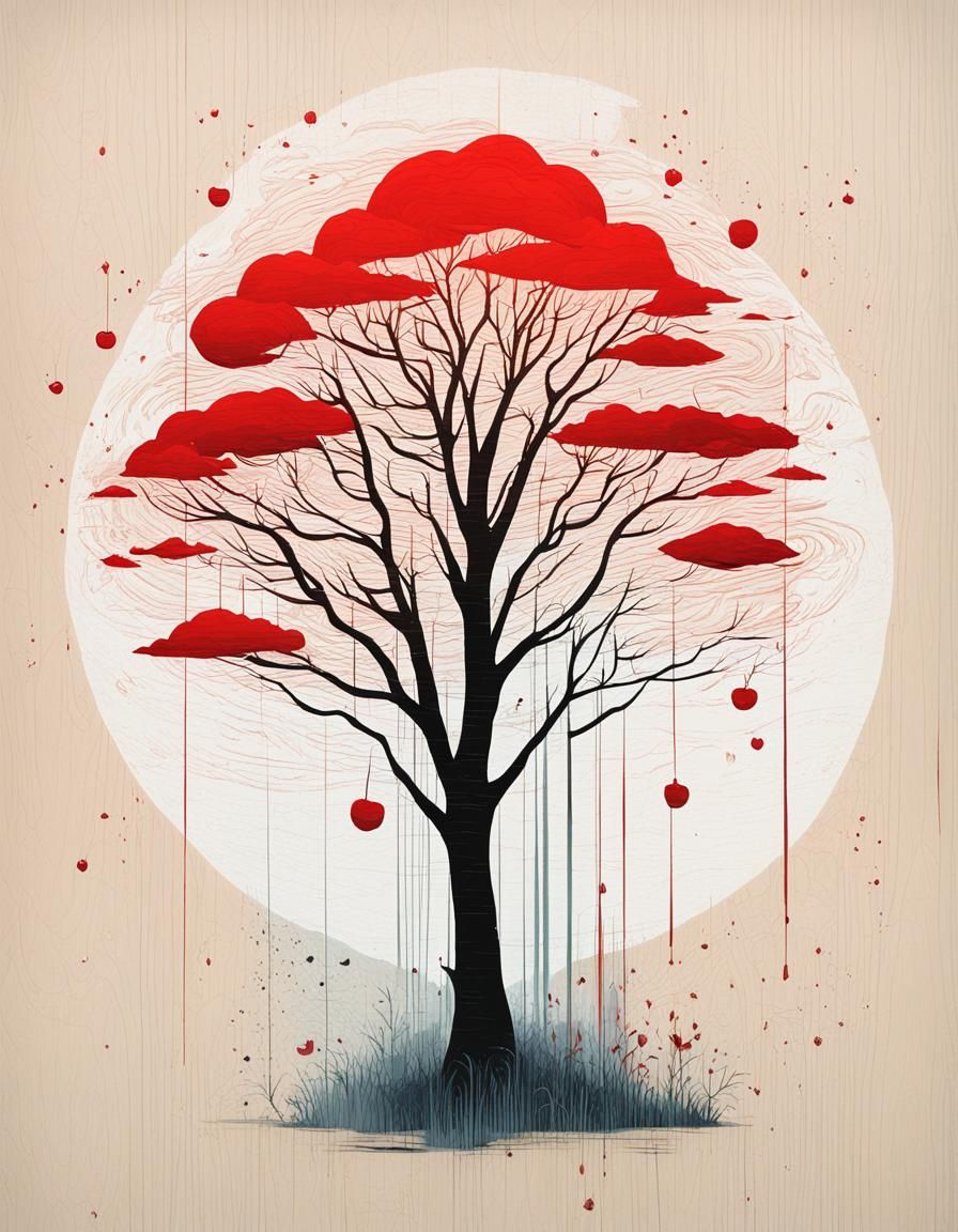 Ethereal Comic Art: Symphony of Mixed Media Colors