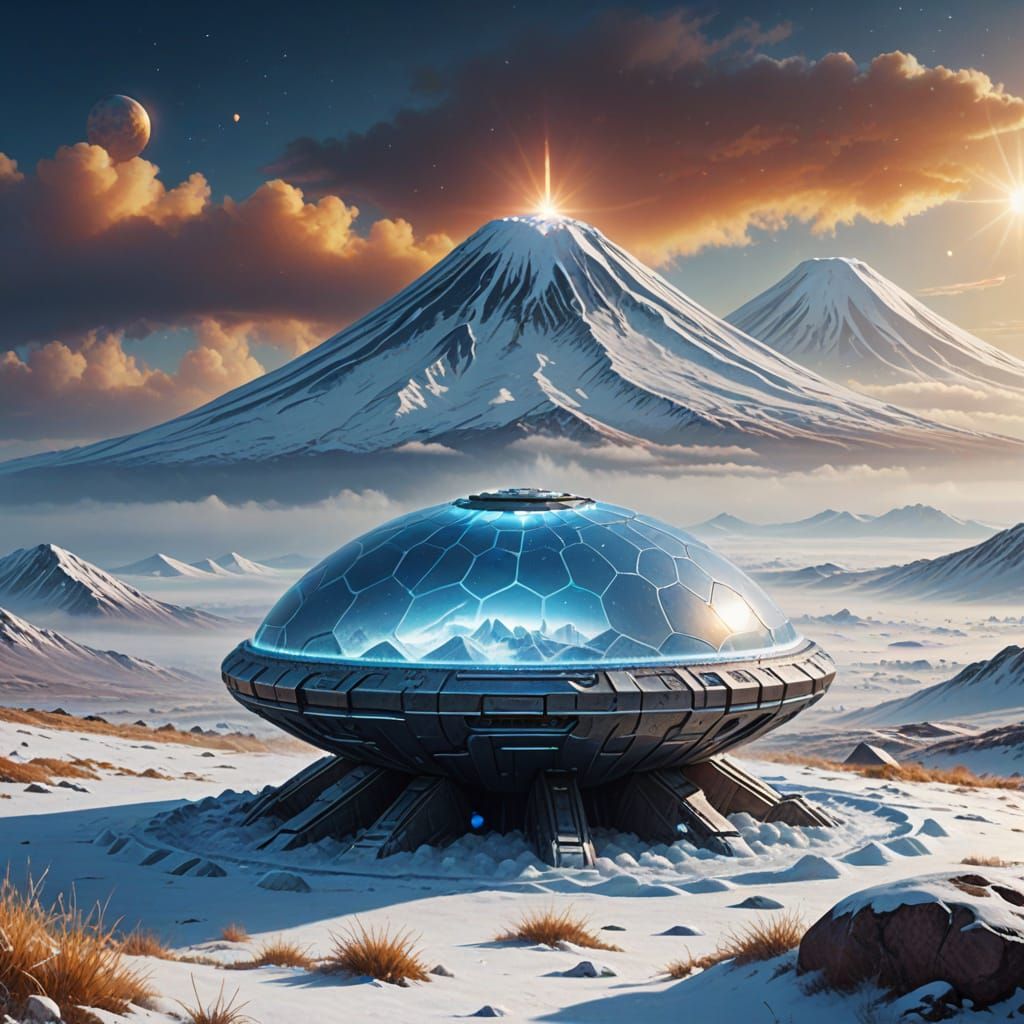 Egg-Shaped UFO Ark Discovered on Mount Ararat