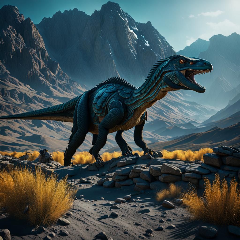 Afghanistan: Detailed Matte Painting in 8K Resolution