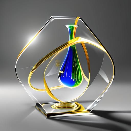 Metallic Möbius Globe with Klein Bottle Structure