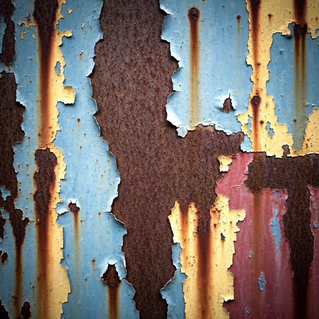 High Resolution Seamless Rusty Metal Texture