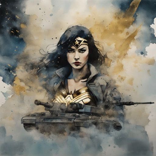 AI Rendition of Wonder Woman