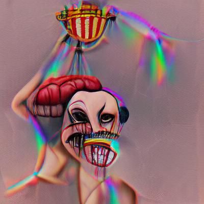 AI Generated Image of a Freakshow
