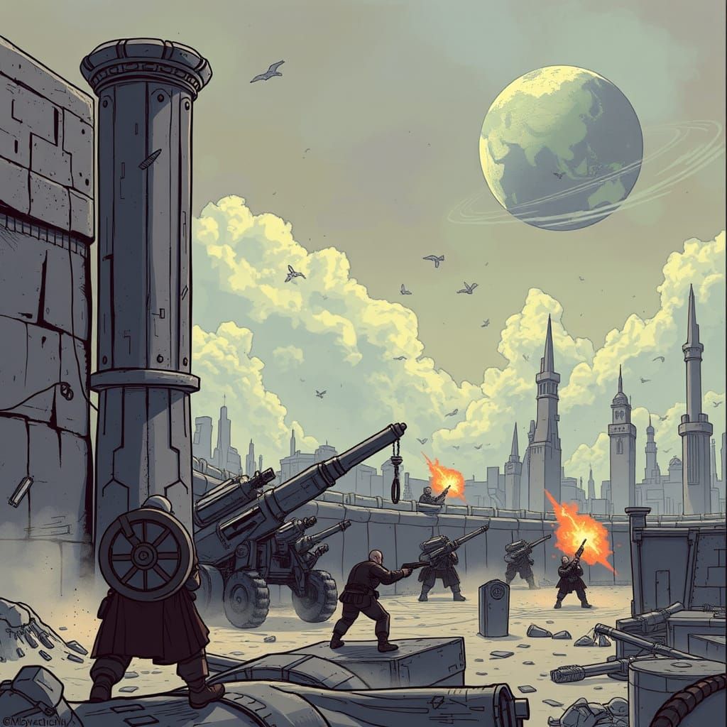 Desperate Defense: Humanity's Last Stand on Zarral