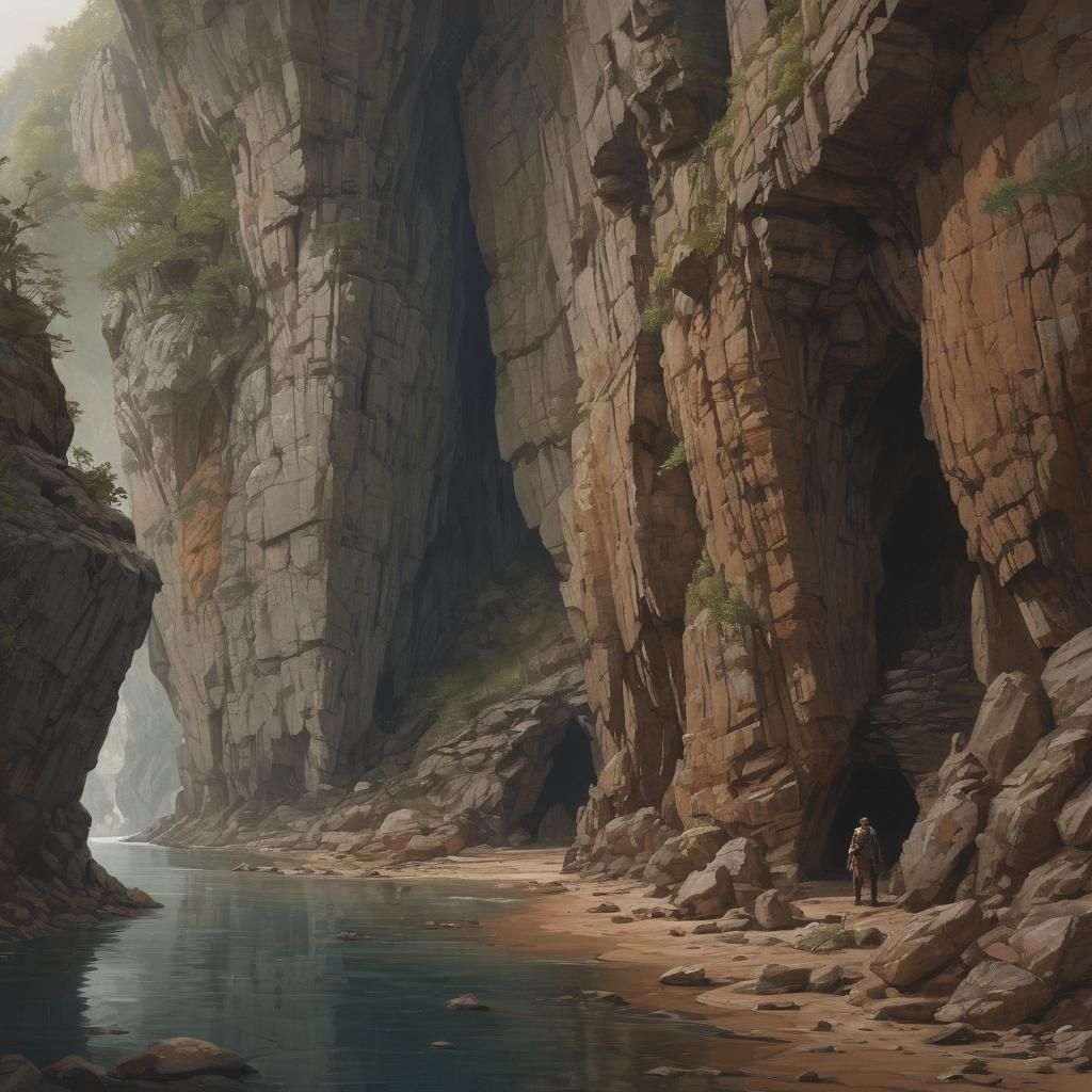 Ineluki Storm King Gouache Portrait in Tad Williams Style