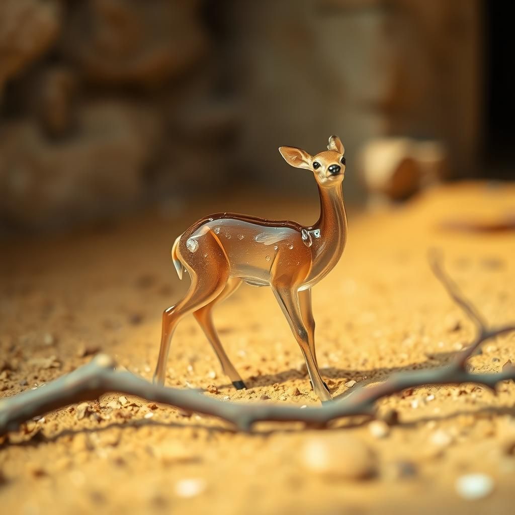 Miniature deer