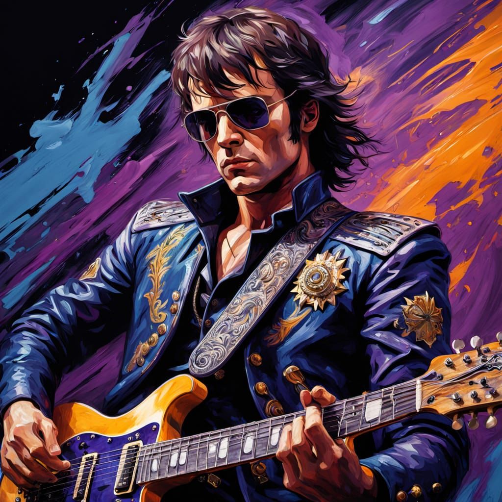 Hyperrealistic Heavy Metal Napoleon Concept Art