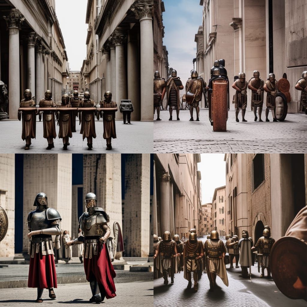 Futuristic Rome: Modern Roman Empire in 2344