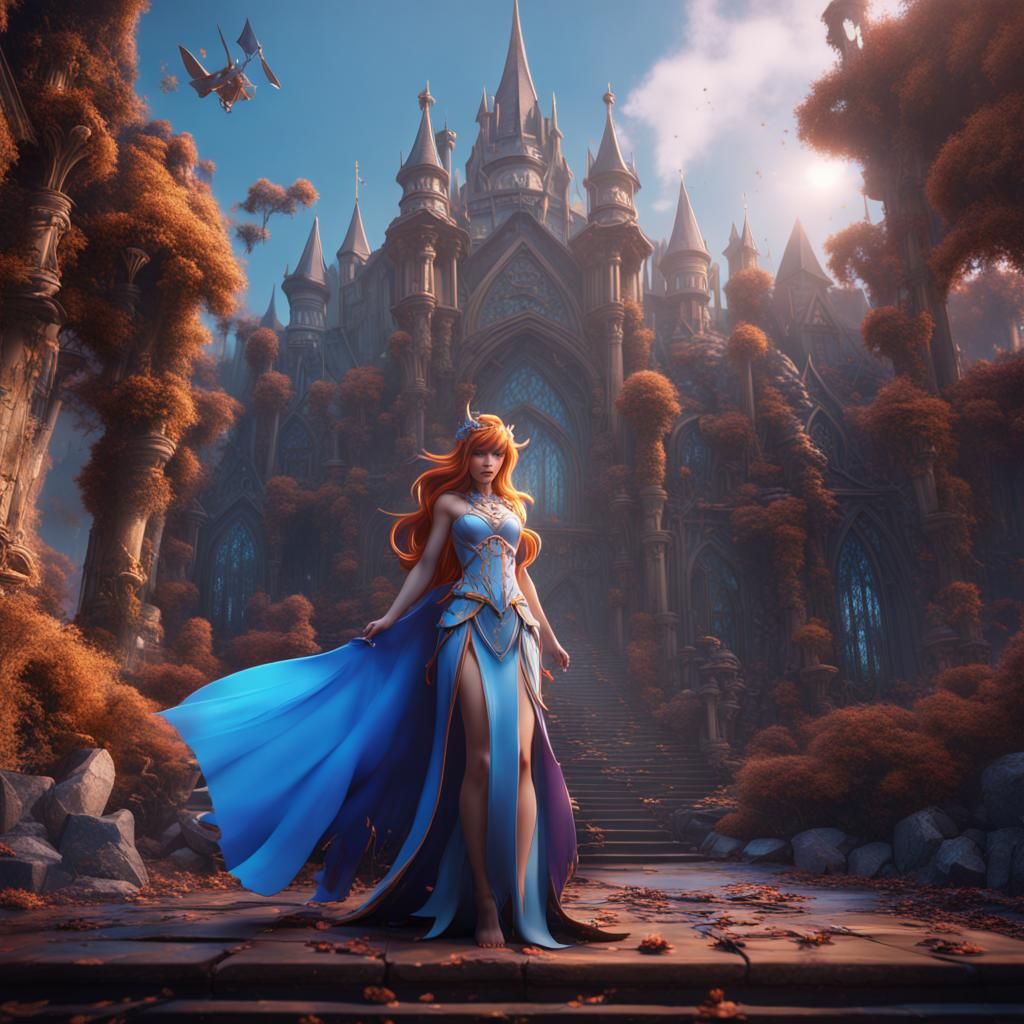 Fantastical Winx Fairies in Detailed Matte Painting