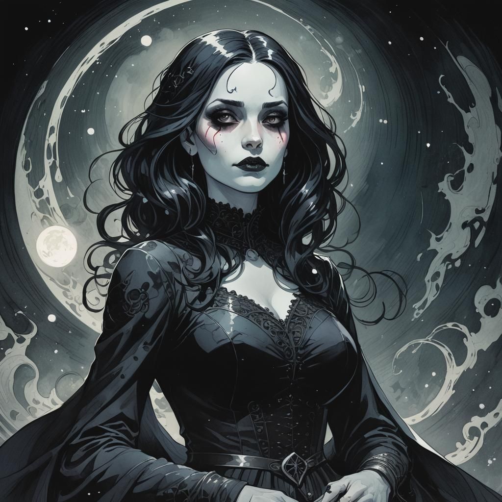 Cought between the moon