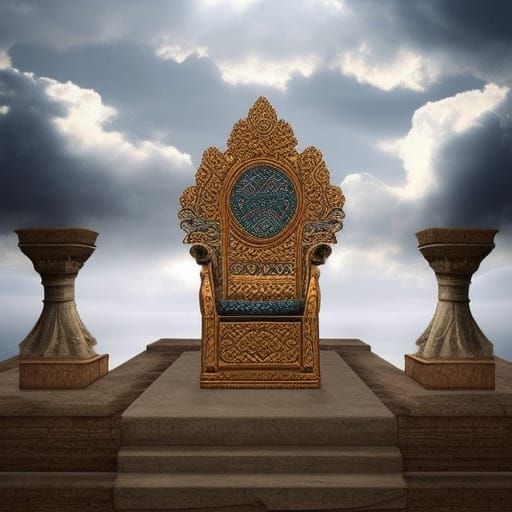 Cloud Throne in Heaven: Digital Matte Painting