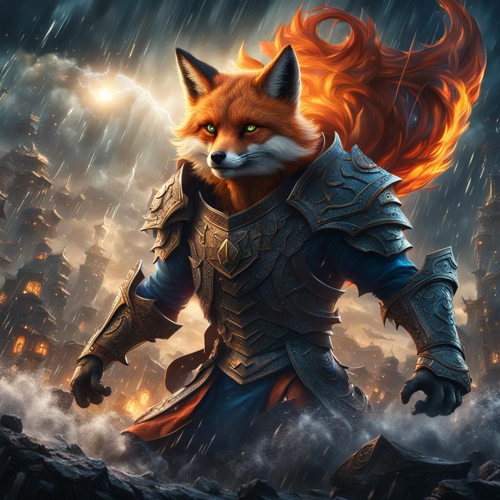 Suprafox on his way.