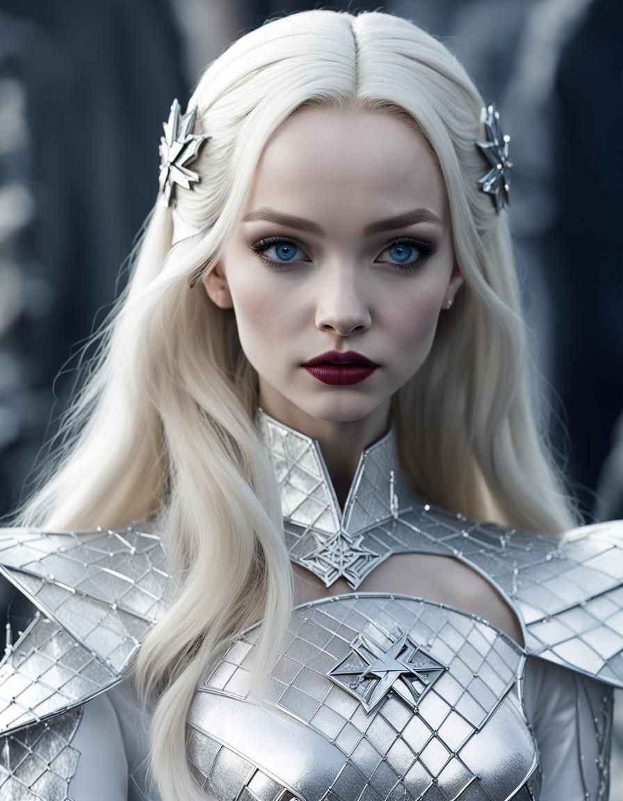 Dove Cameron as Emma Frost: Cinematic Marvel Portrait
