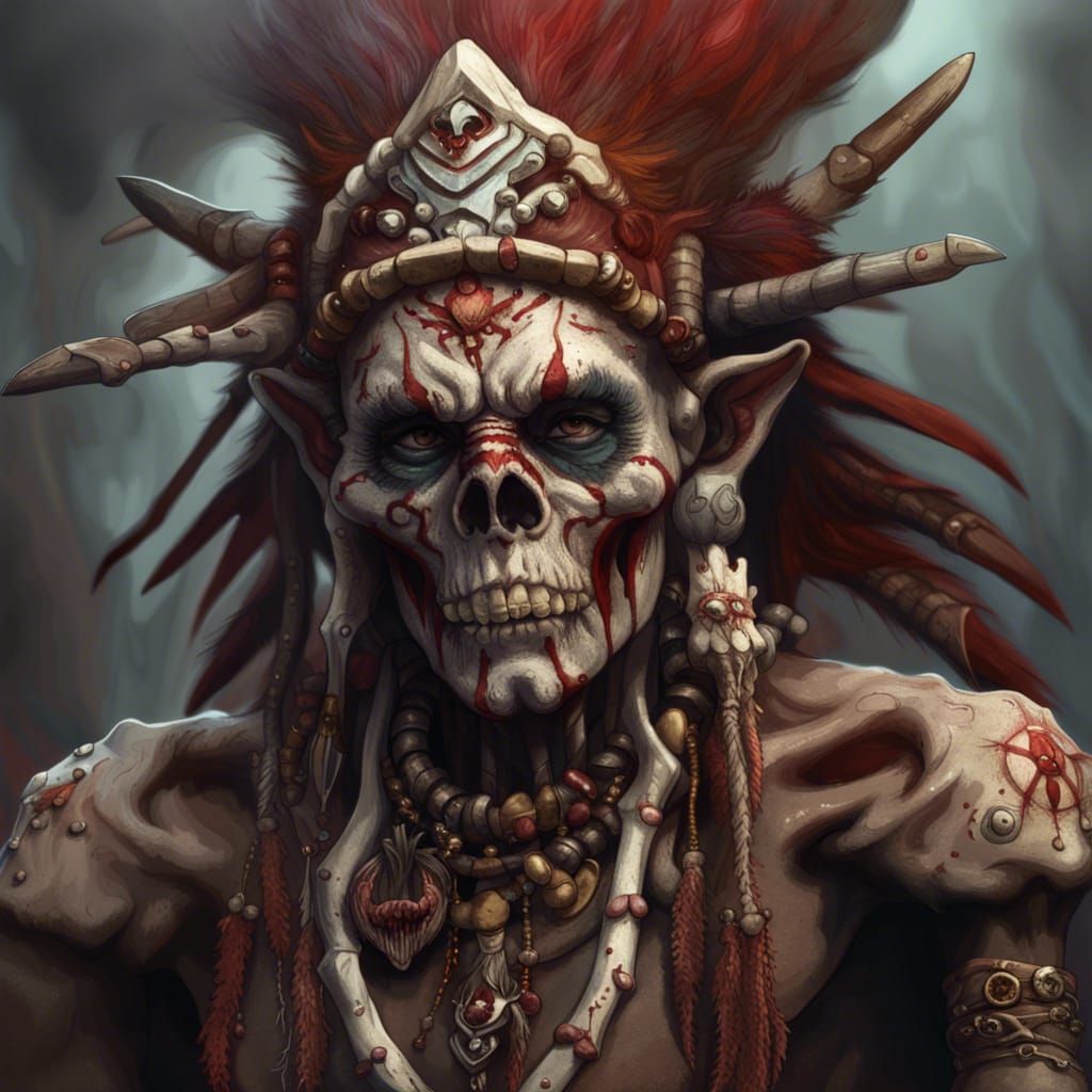 Undead Goblin Shaman