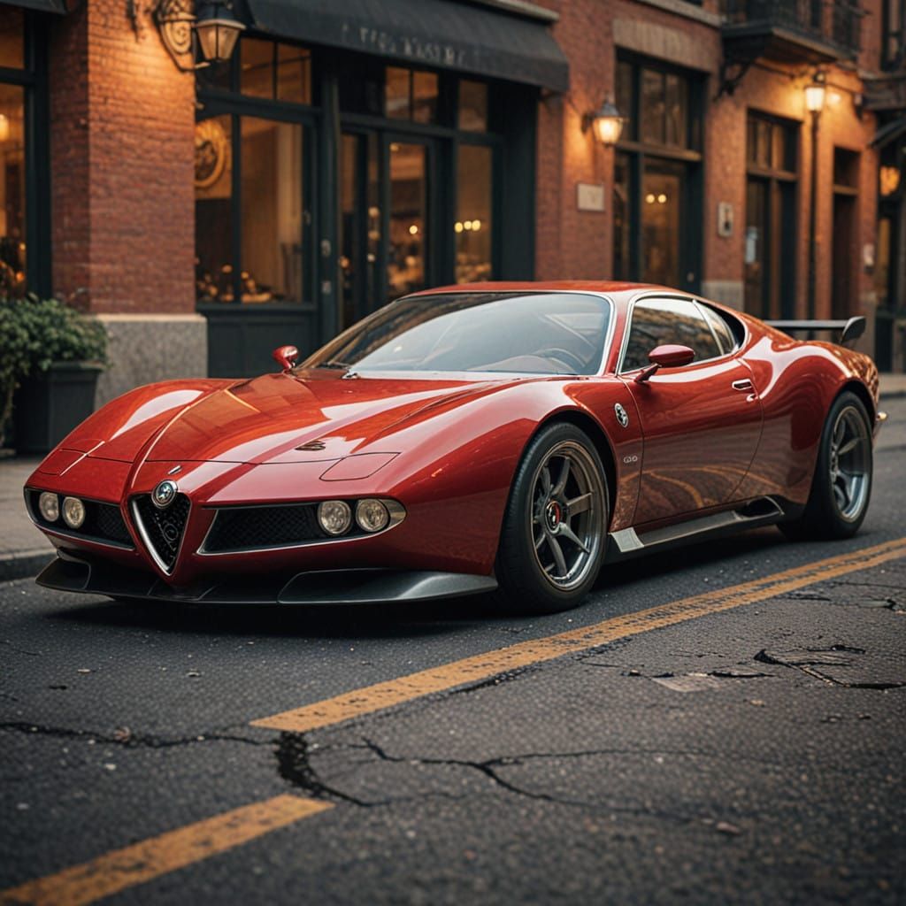 Alfa Romeo Montreal 2025 Hypercar Concept