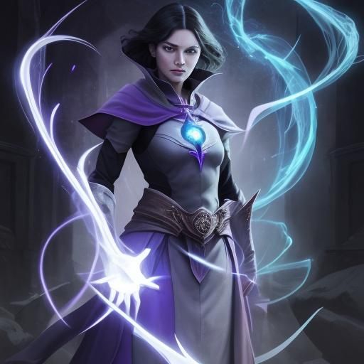 Arcane Emblem with Glowing Details