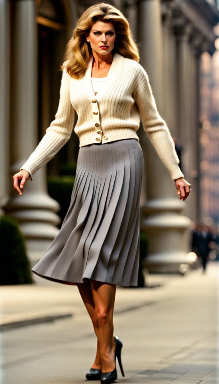 Angry Young Governess in High Heels: Realistic Full Color