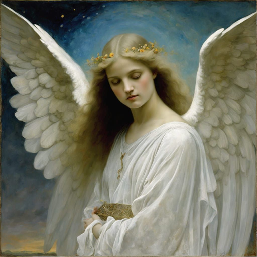 Fallen Angel in Ethereal Glory