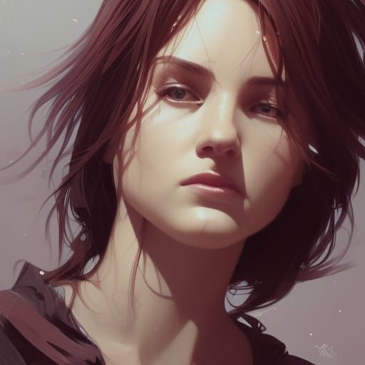 Detailed Portrait with Dynamic Lighting