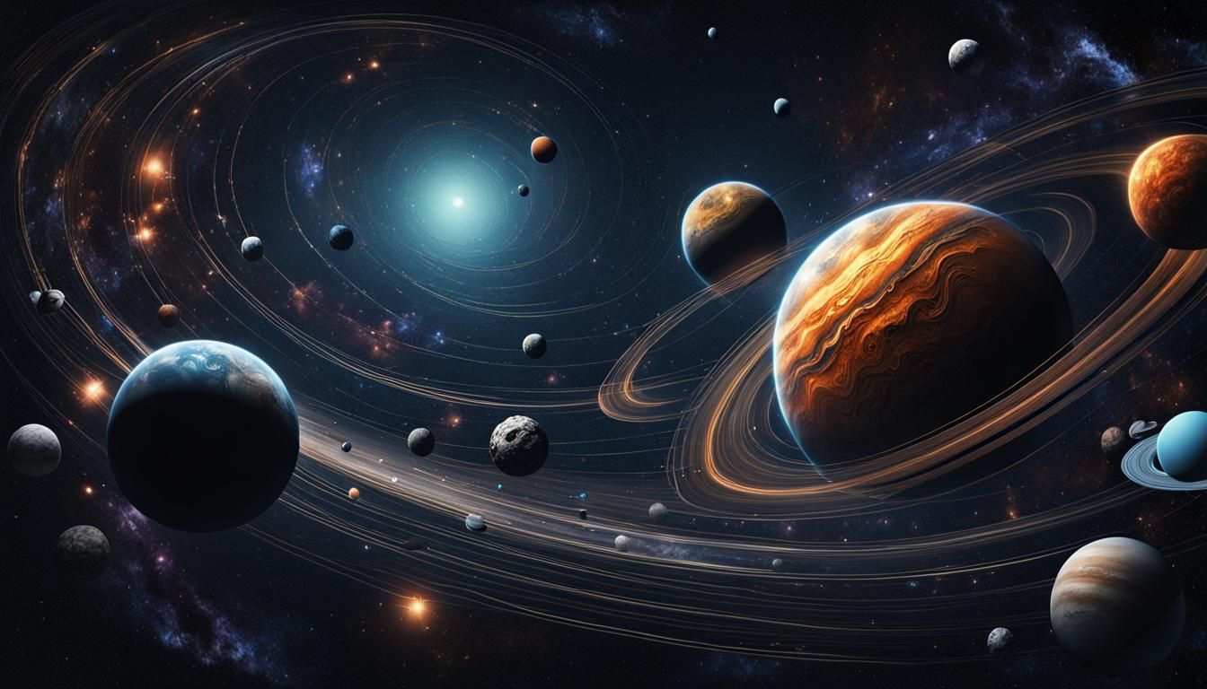 Majestic Cosmic Stars in Fantastical Deep Space