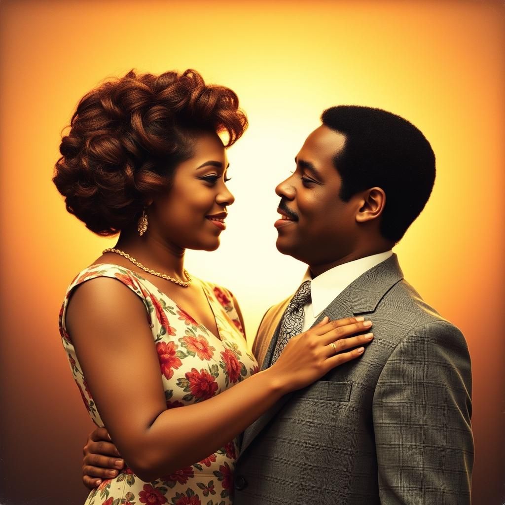 Vintage Gospel Album Art of Iris and Hubert