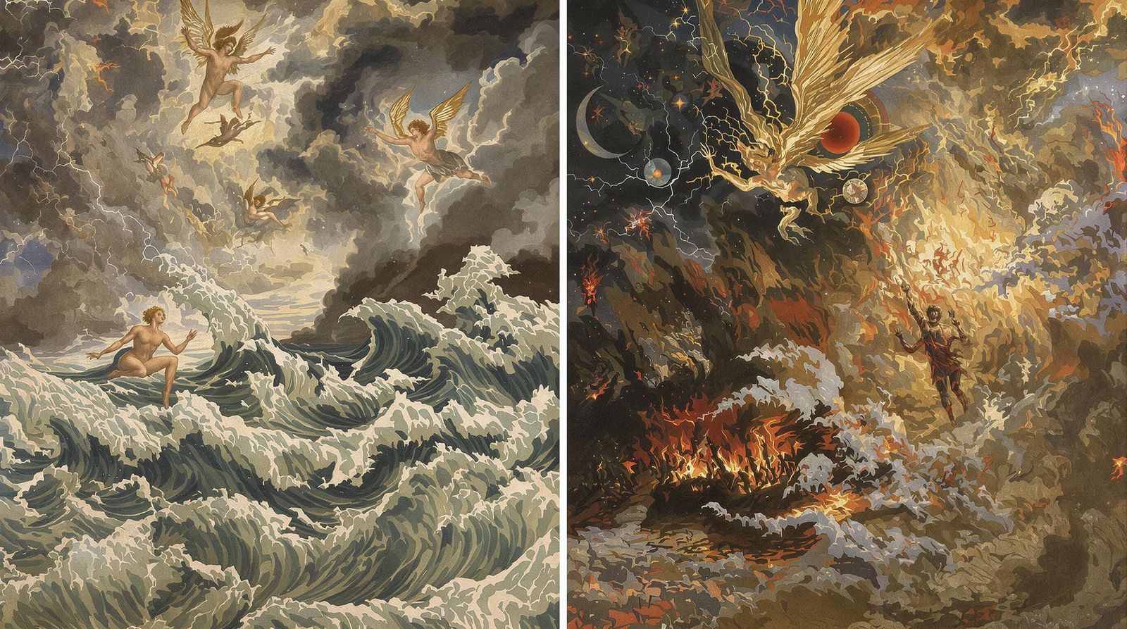 Metempsychosis: Souls in a Surreal Landscape