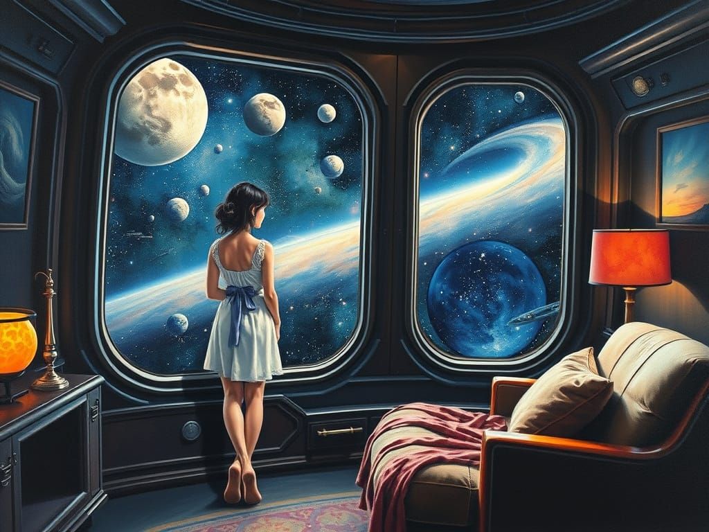 Cosmic Oasis in Space