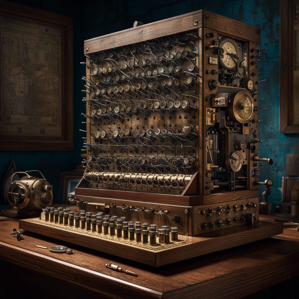 Apocalyptic Enigma Machine: Artstation Masterpiece