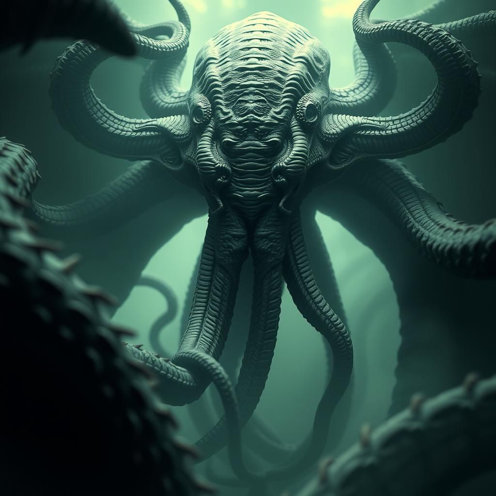 Hyperrealistic Image of Cthulhu in High Definition
