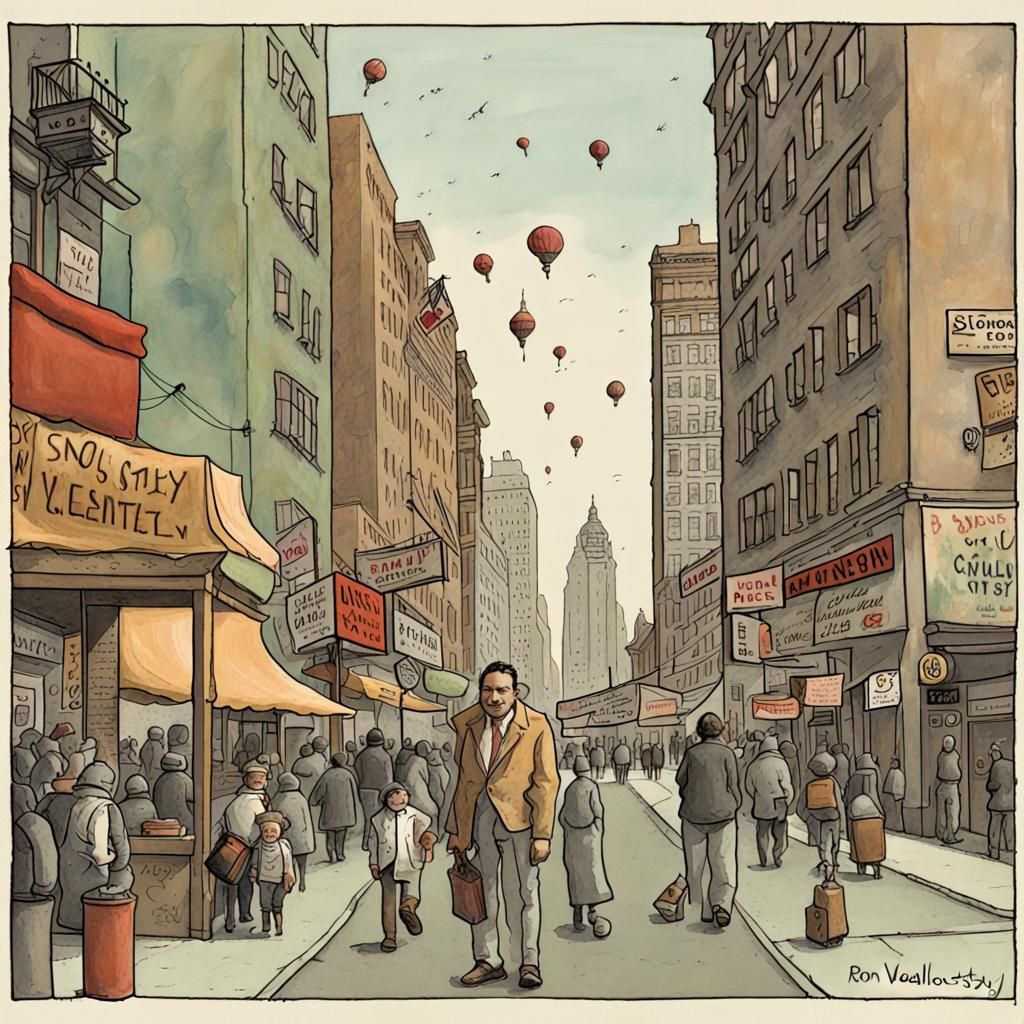 Dreamlike Portrait by Stevenson and Walotsky