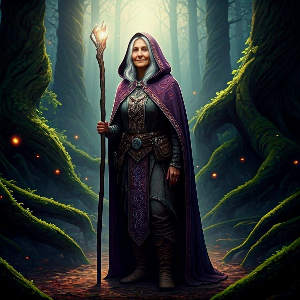 Ethereal Lady of the Mystic Forest