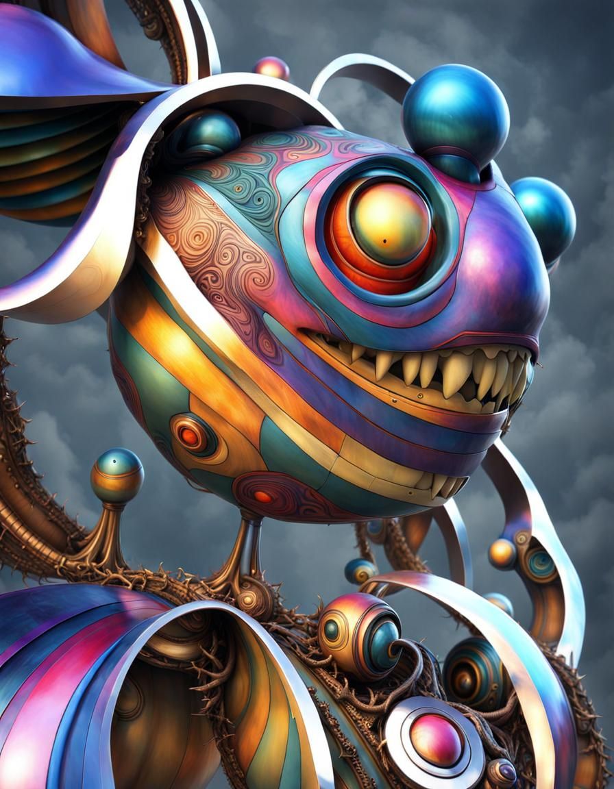 Photorealistic Aliens in Exotic Fashion: Hyperreal Photograp...