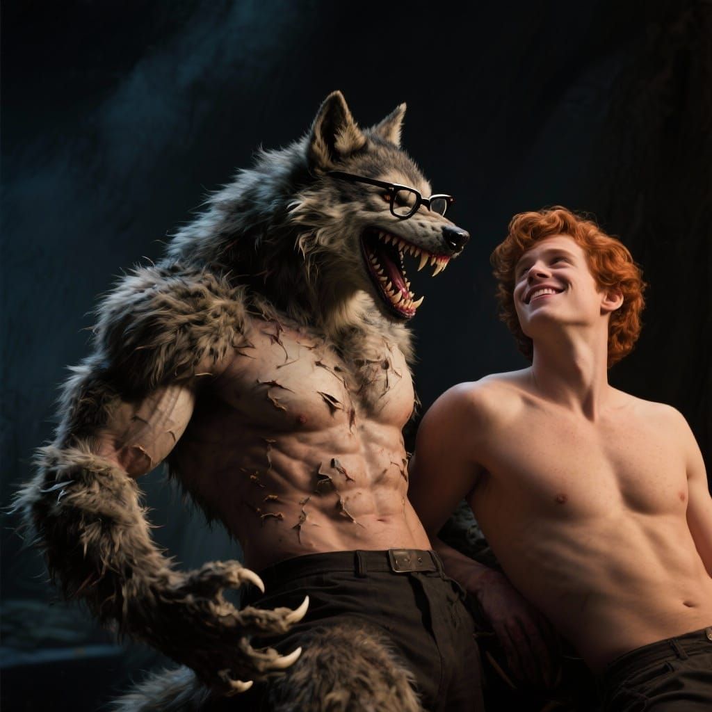 Clark Kent's Werewolf Transformation and Swooning Jimmy Olse...