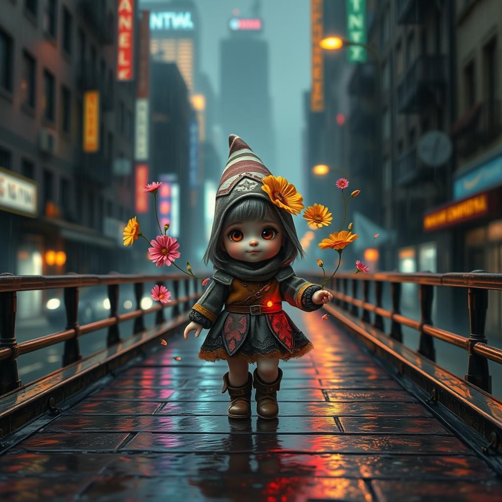 Baby Gnome's Cyberpunk Fairytale Fashion Show