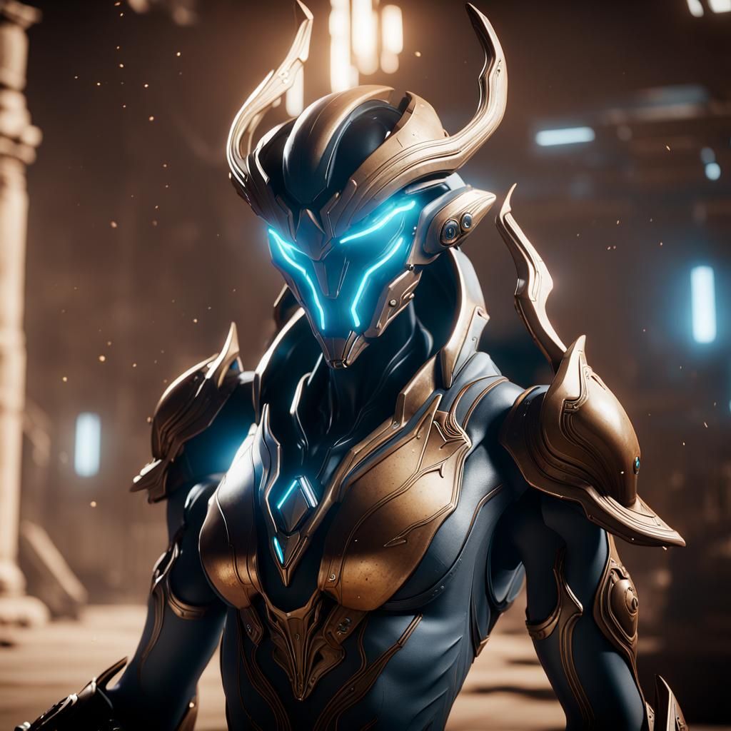 Warframe on Lua: Epic 3D Game Scene