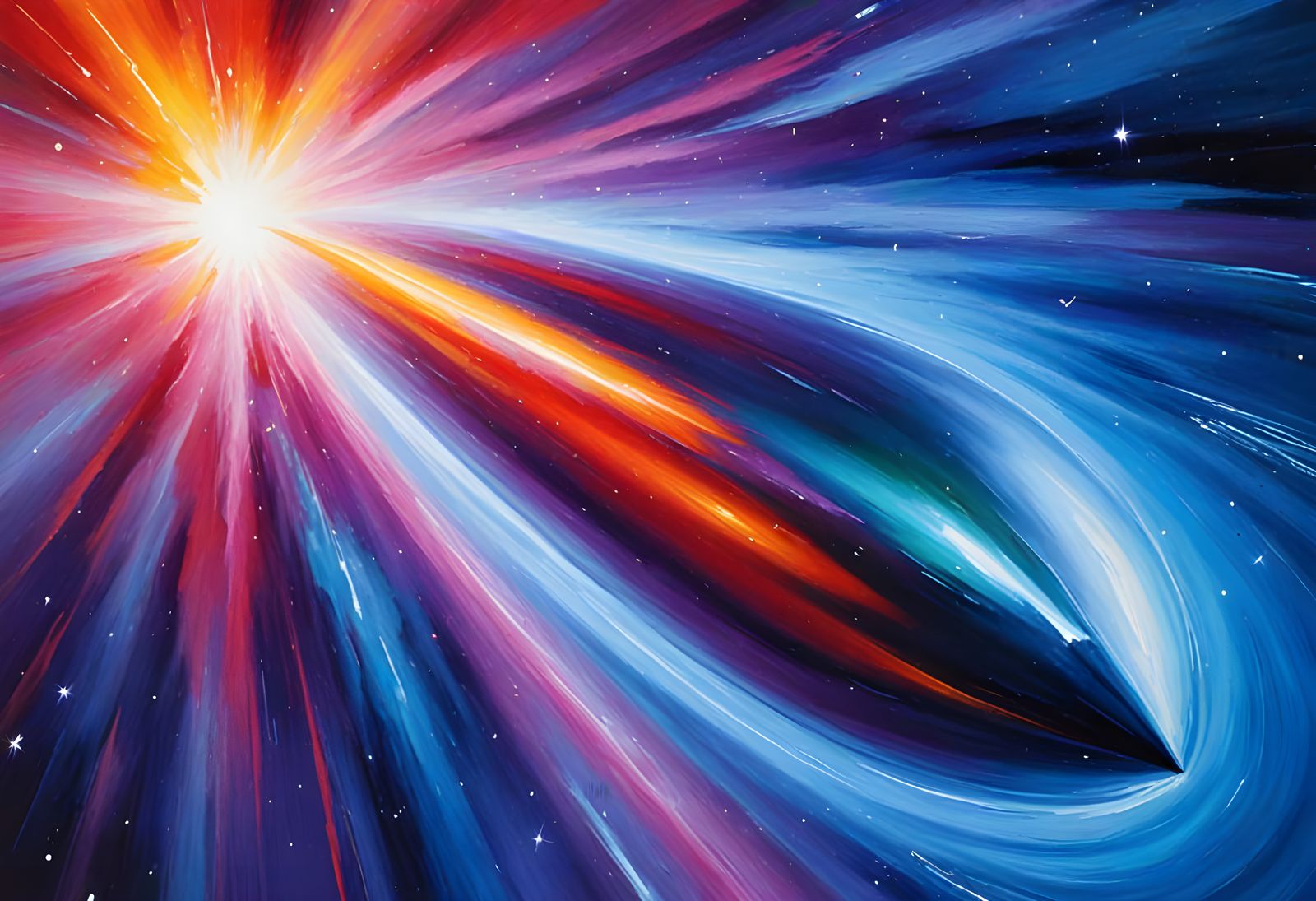 Surreal Hyper Velocity Conical Cylinder in a Cosmic Vortex