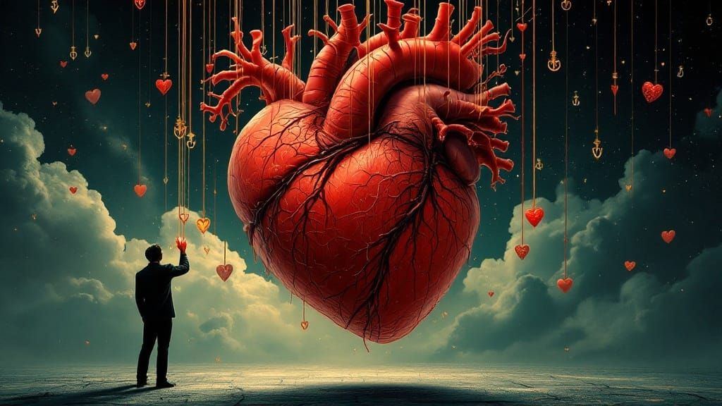 Heartfelt Melody in Midair