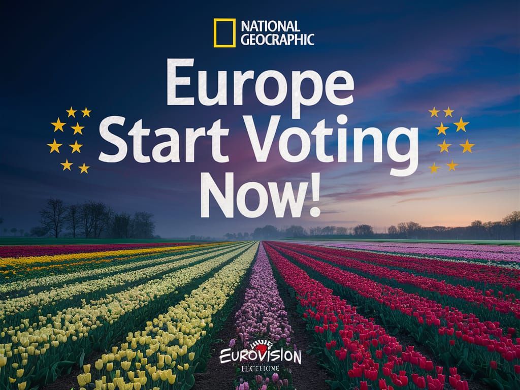 Vote Europe: Tulips Bloom in Eurovision Election Ad
